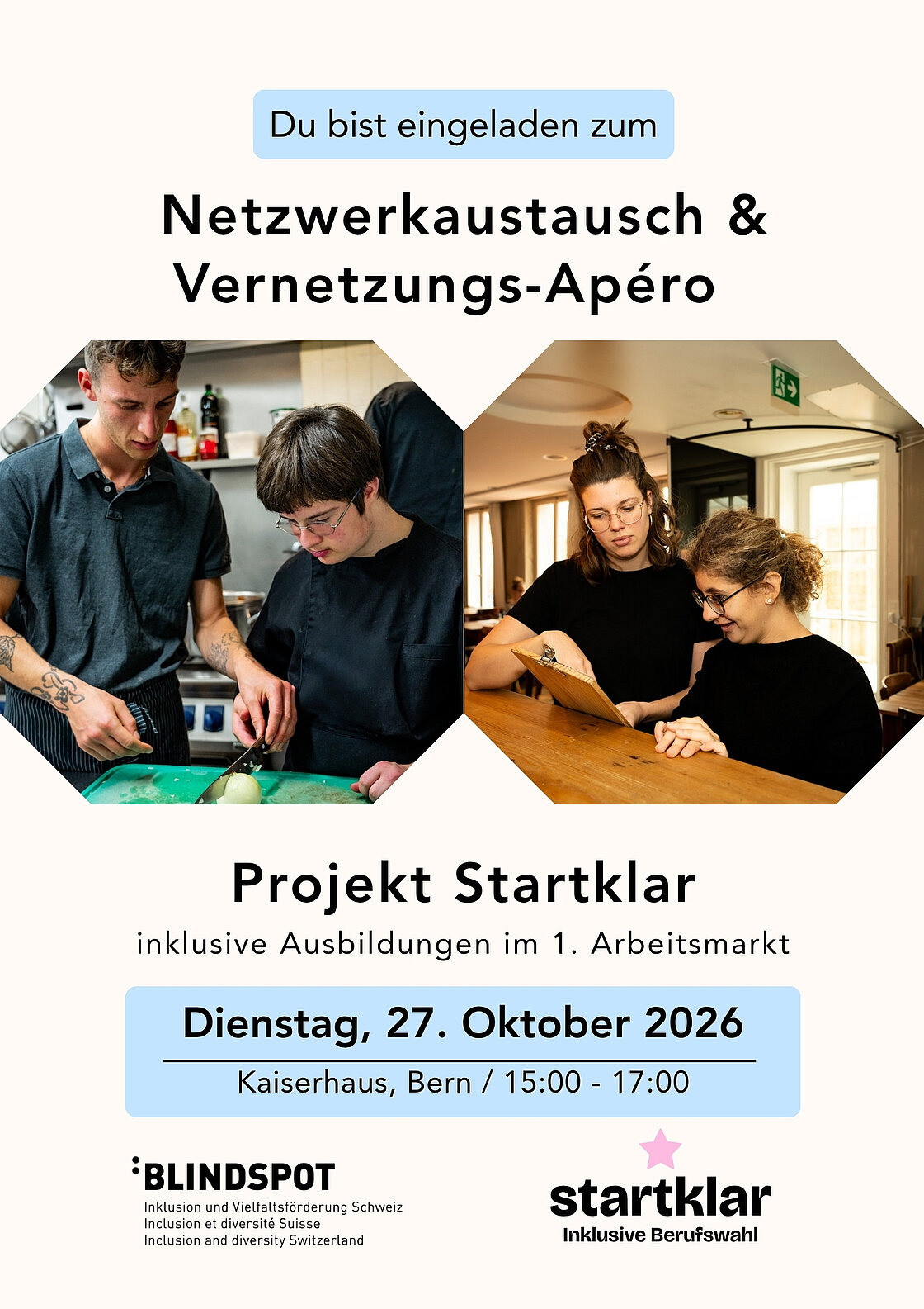 Netzwerkanlass Projekt Startklar